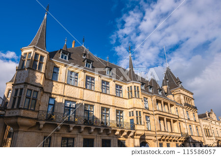 Facade of Luxembourg Grand Ducal Palace, the official residence of the grand duke of Luxembourg Facade of Luxembourg Grand Ducal Palace, the official residence of the grand duke of Luxembourg 115586057