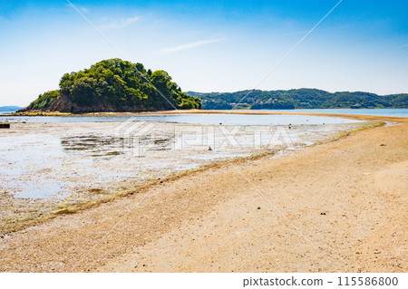 Nakanokojima Island on the Kuroshima Venus Road in Ushimado, Setouchi City, Okayama Prefecture Nakanokojima Island on the Kuroshima Venus Road in Ushimado, Setouchi City, Okayama Prefecture 115586800