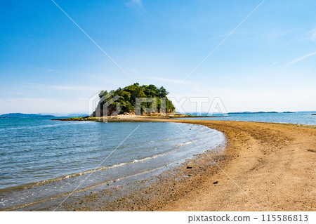 Kuroshima Venus Road in Ushimado, Setouchi City, Okayama Prefecture 115586813