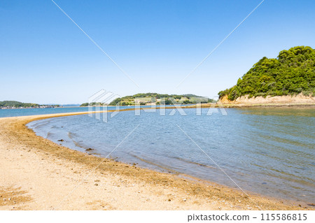 Kuroshima Venus Road in Ushimado, Setouchi City, Okayama Prefecture 115586815