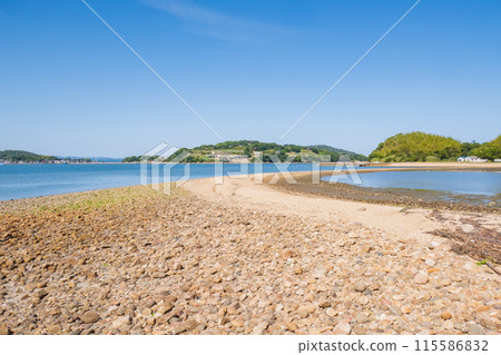 Kuroshima Venus Road in Ushimado, Setouchi City, Okayama Prefecture 115586832