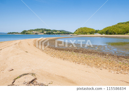 Kuroshima Venus Road in Ushimado, Setouchi City, Okayama Prefecture 115586834