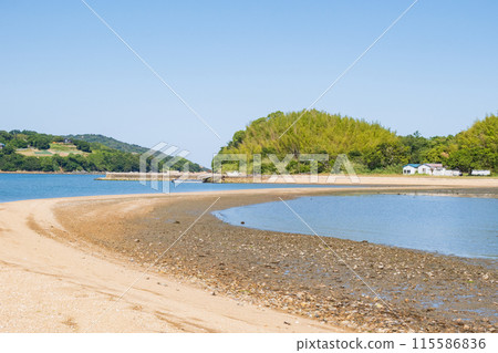 Kuroshima Venus Road in Ushimado, Setouchi City, Okayama Prefecture Kuroshima Venus Road in Ushimado, Setouchi City, Okayama Prefecture 115586836