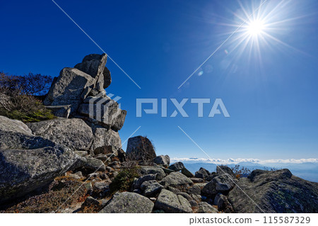 金峰山、富士山山頂的五石景觀 金峰山、富士山山頂的五石景觀 115587329