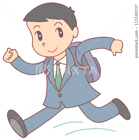 Business - Businessmen, company employees, office workers, commuting to work Business - Businessmen, company employees, office workers, commuting to work 115589337