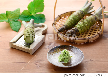 Elegant fragrance Real wasabi from Shizuoka Prefecture Elegant fragrance Real wasabi from Shizuoka Prefecture 115589390