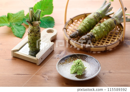 Elegant fragrance Real wasabi from Shizuoka Prefecture 115589392