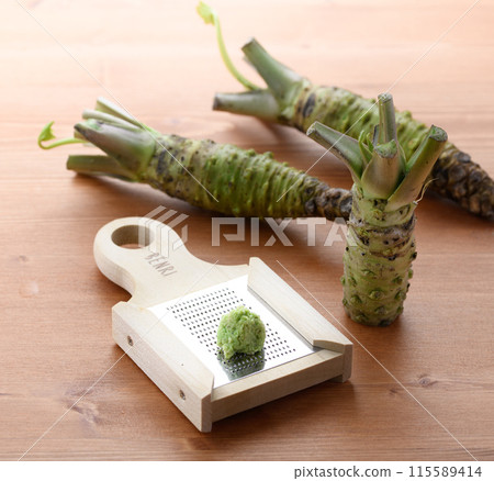 Elegant fragrance Real wasabi from Shizuoka Prefecture Elegant fragrance Real wasabi from Shizuoka Prefecture 115589414