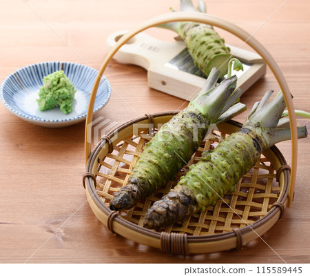 Elegant fragrance Real wasabi from Shizuoka Prefecture 115589445