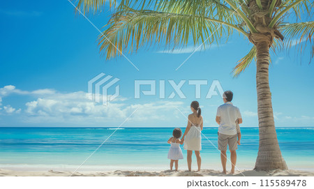 Image of a beach resort for families 115589478