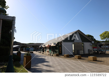 [Sasebo City, Nagasaki Prefecture] A shop inside Kujukushima Pearl Sea Resort 115589722