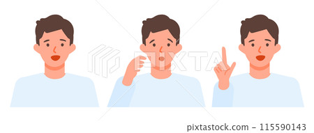 休閒男人解決問題的插圖 115590143