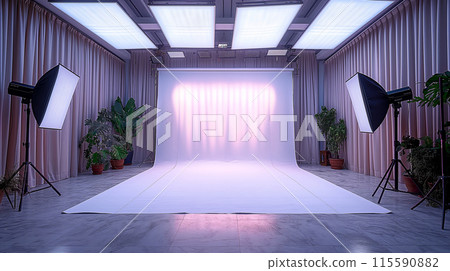 Photographing studio Photographing studio 115590882