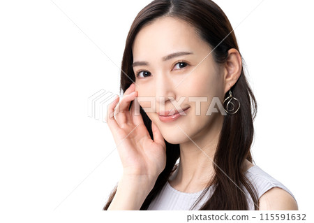 年輕女性的美麗 115591632