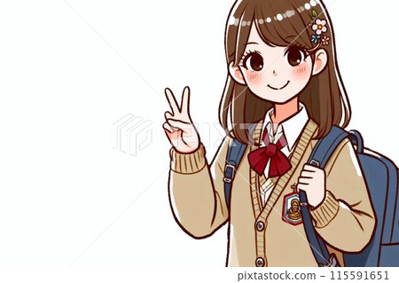 做和平標誌的婦女 做和平標誌的婦女 115591651