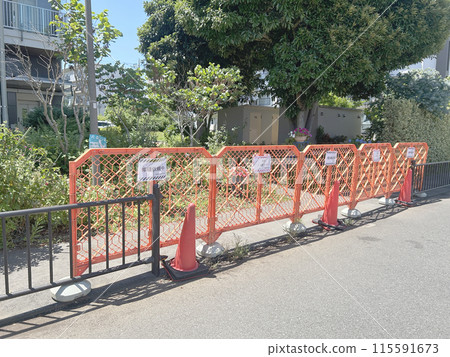 建築圍籬安裝實例 115591673