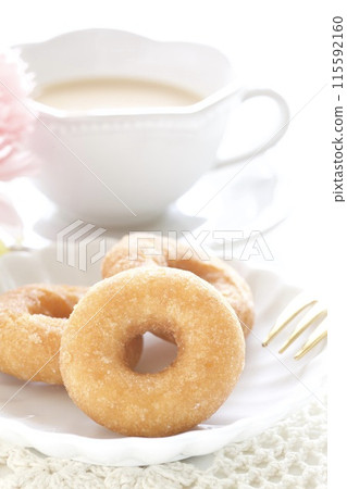 迷你甜甜圈和茶時間 迷你甜甜圈和茶時間 115592160