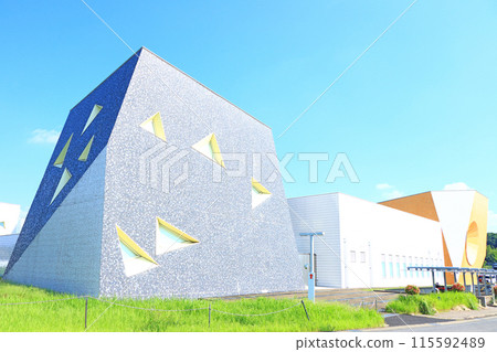 A view of Nisshin City Library in Nisshin City, Aichi Prefecture A view of Nisshin City Library in Nisshin City, Aichi Prefecture 115592489