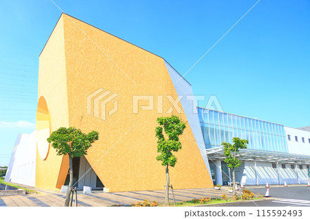 愛知縣日新市日新市立圖書館風景 115592493