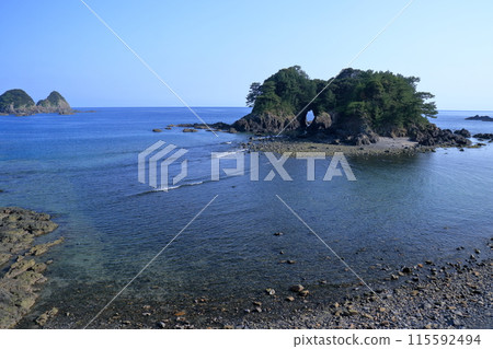 喀什西海岸風景初夏（高知縣大月町） 115592494