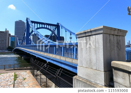 Sumidagawa和Kiyosubashi Bridge 115593008