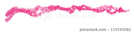 Pink pencil strokes isolated on white background. Pink pencil strokes isolated on white background. 115593082