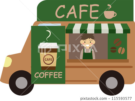 Kitchen car coffee 115593577
