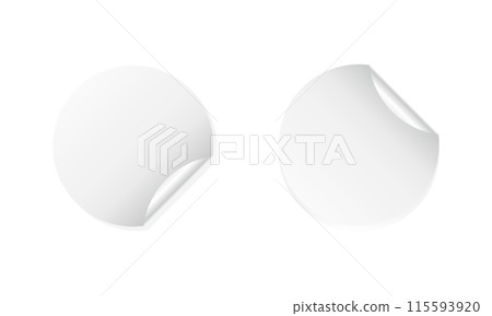 Round sticker Round sticker 115593920