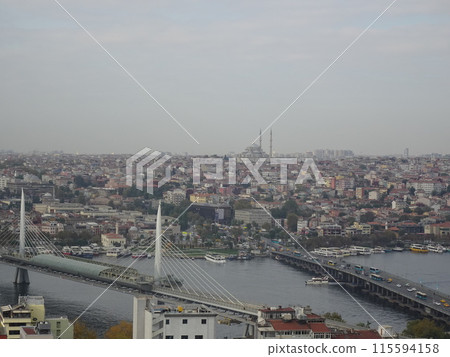 從加拉達塔欣賞伊斯坦堡舊城區的景色 Türkiye Galata Kulesi 伊斯坦堡 從加拉達塔欣賞伊斯坦堡舊城區的景色 Türkiye Galata Kulesi 伊斯坦堡 115594158