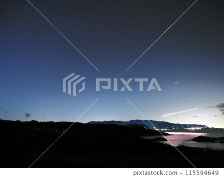 津目崎公園北側的夜空 津目崎公園北側的夜空 115594649