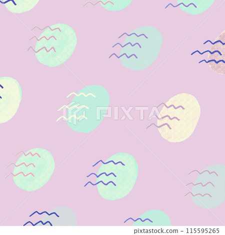 橢圓和線條的鬆散背景插圖-紫色寶貝 橢圓和線條的鬆散背景插圖-紫色寶貝 115595265