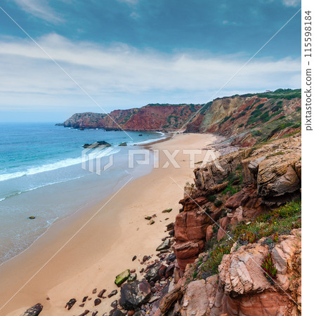 Amado Beach, Algarve, Portugal. 115598184