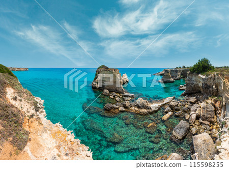 Faraglioni at Torre Sant Andrea, Italy Faraglioni at Torre Sant Andrea, Italy 115598255