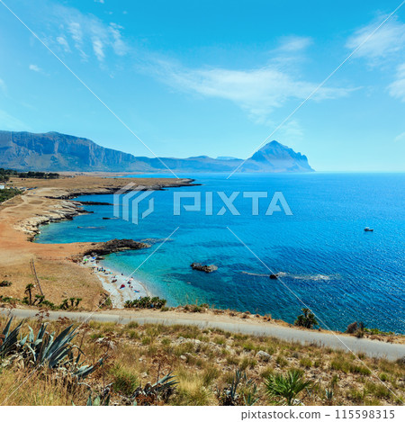 Bue Marino Beach, Macari, Sicily, Italy Bue Marino Beach, Macari, Sicily, Italy 115598315