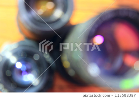 photographic lens blurred 115598387