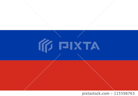 Flag of Russian Federation. russian flag. National symbol Flag of Russian Federation. russian flag. National symbol 115598763