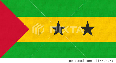 Flag of Saint Thomas and Prince. Saint Thomas and Prince flag 115598765