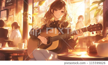 彈吉他的女人 115599826