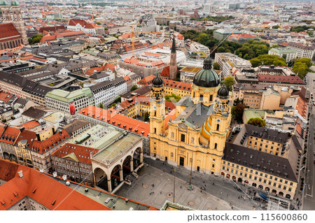 Odeonplatz in Munich, Germany, travel destination Odeonplatz in Munich, Germany, travel destination 115600860