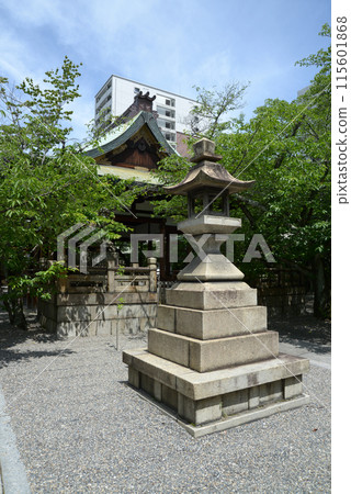 滋賀縣大津市天尊神社、石燈籠、參拜殿 115601868