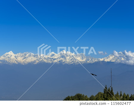 從尼泊爾納加闊特看喜馬拉雅山 115602477