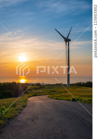 Nikaho Plateau (evening view) Nikaho Plateau (evening view) 115603802