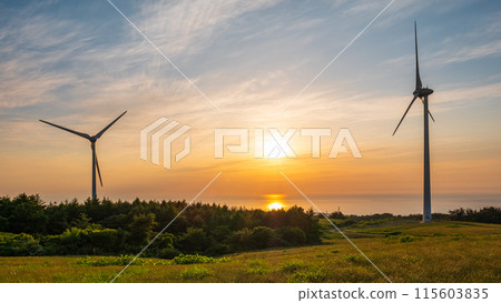 Nikaho Plateau (evening view) Nikaho Plateau (evening view) 115603835