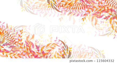 秋葉秋天背景 秋葉秋天背景 115604332