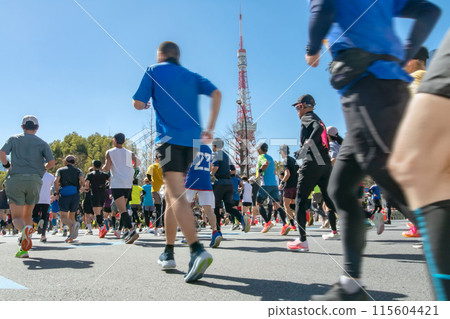 馬拉松賽跑者 馬拉松賽跑者 115604421