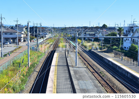 從立交橋看到的軌道 115605530