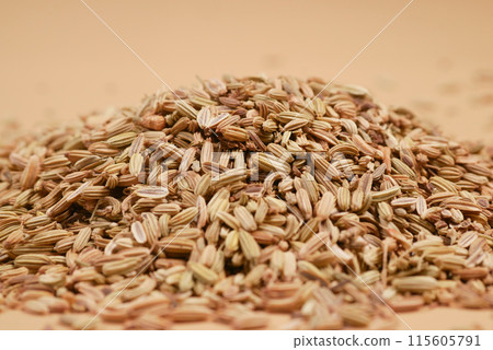 jeera cumin seeds close up , 115605791