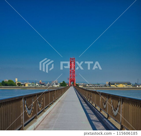 築後川吊橋 佐賀縣 福岡縣 築後川吊橋 佐賀縣 福岡縣 115606185