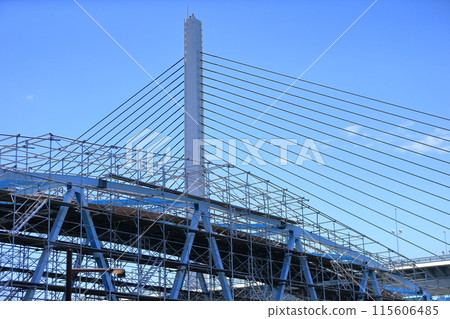 修復中的上平橋(東京都葛飾區) 修復中的上平橋(東京都葛飾區) 115606485