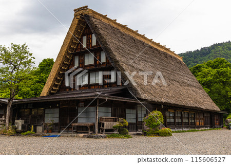 [Gifu Prefecture_Shirakawa-go] Japan's original landscape in early summer 115606527